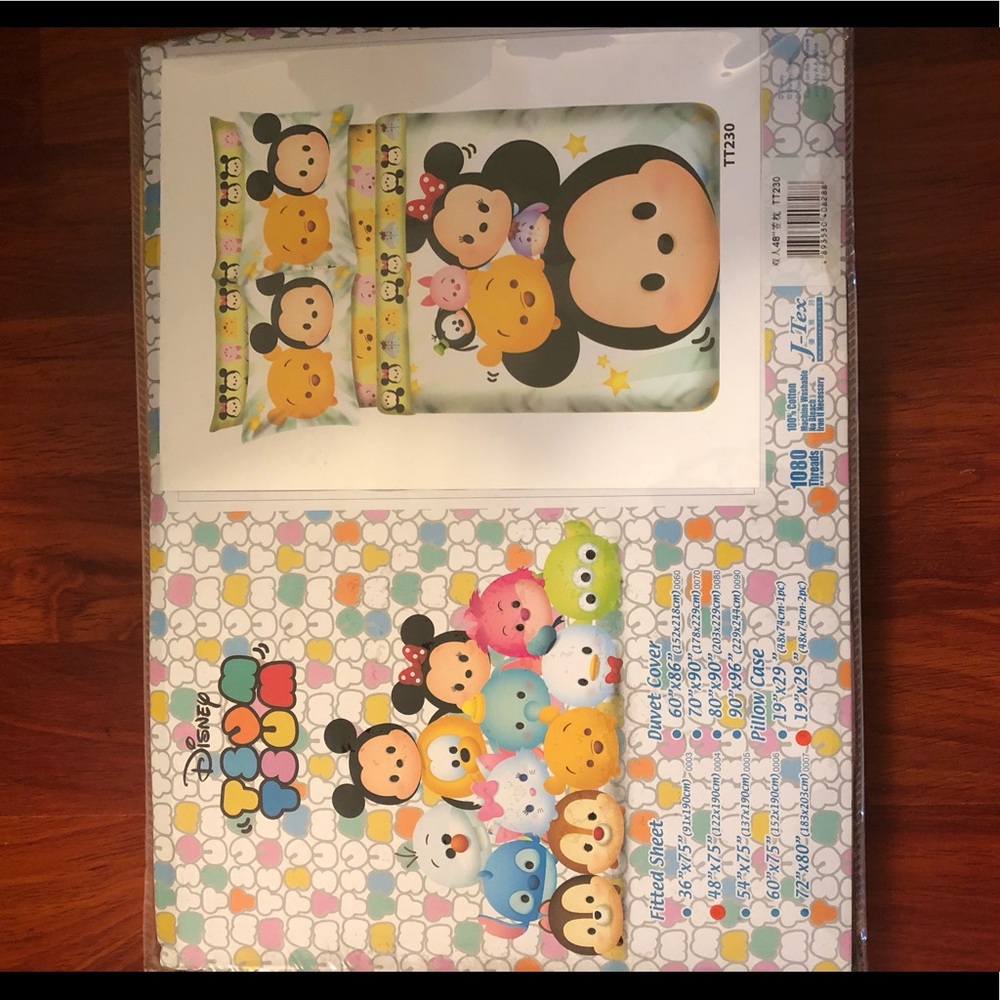 Brand new full size bed sheet and pillowcase